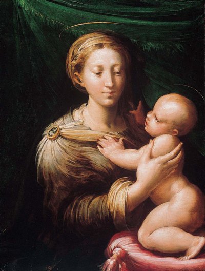 La Madonna e il Bambino da Parmigianino